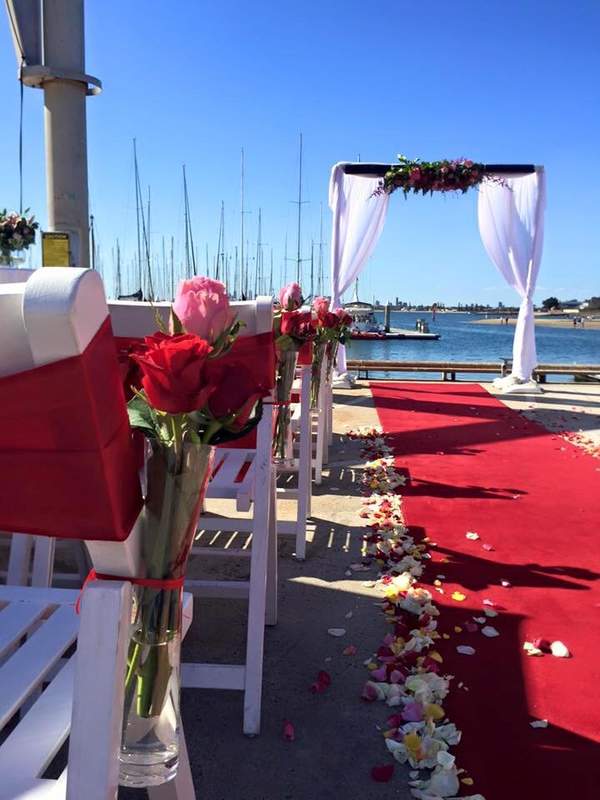 Weddings at Royal Brighton Yacht Club