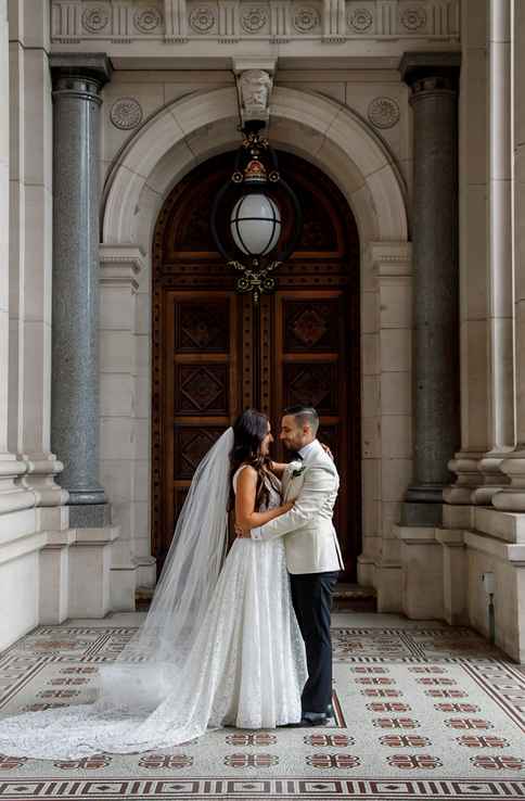 Stacey and Andrew at RACV City Club