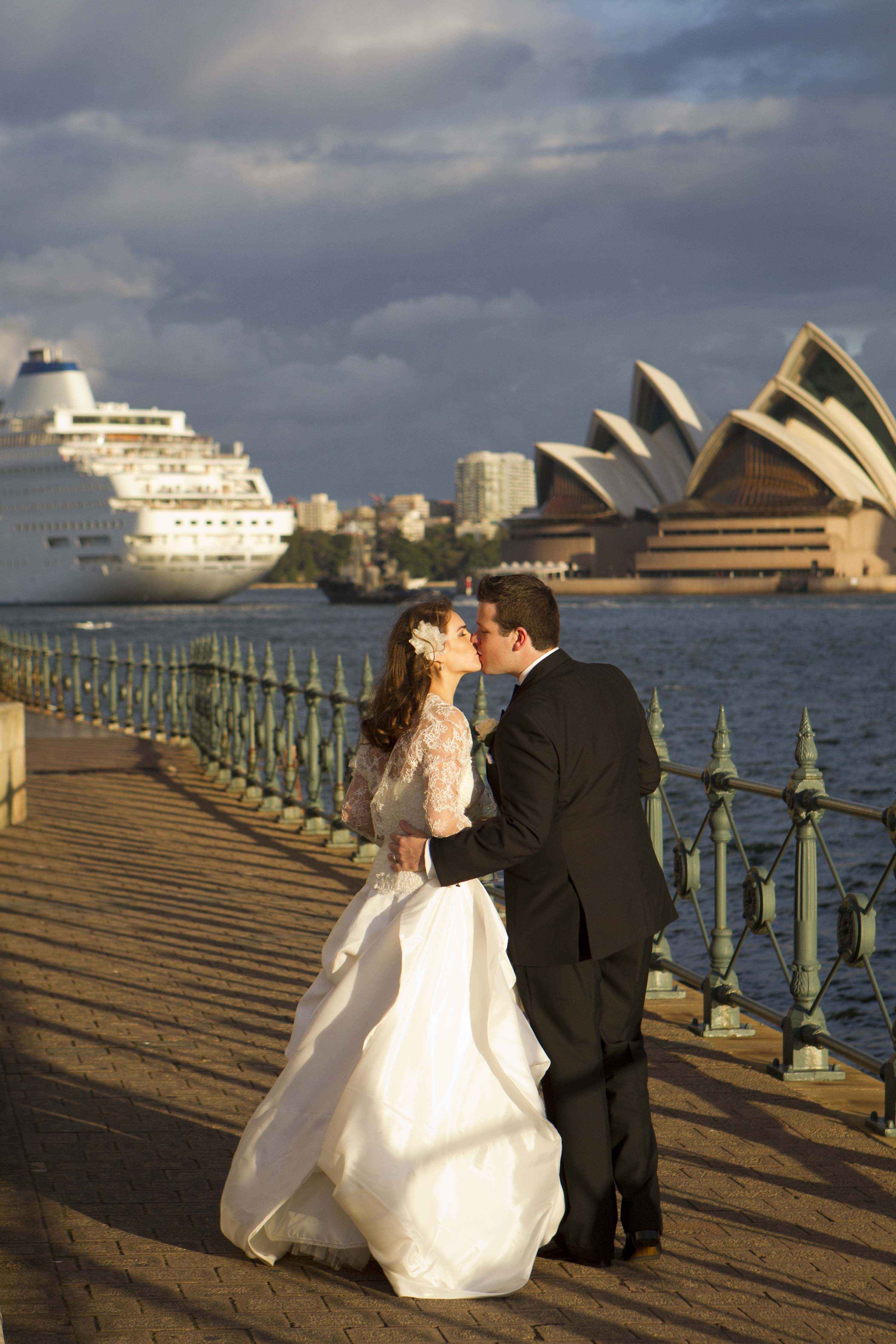 Jaccinta and Tomas at Royal Sydney Yacht Squadron