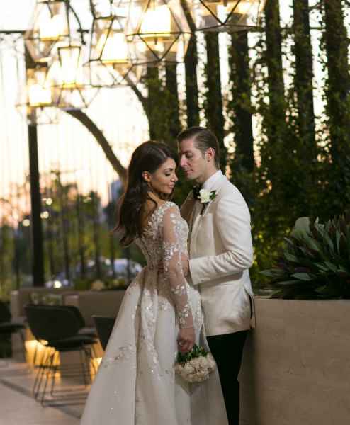 Wedding Dress Made by Paolo Sebastian at Real Weddings