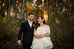 Avalon Castle Wedding Luxe Australiana bush at sunset