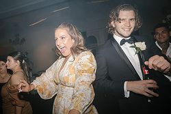 Traditional Luxe Wedding Quat Quatta dance floor action slow shutter speed light blur 2