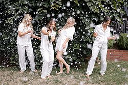 Quat Quatta Bride Bridesmaid Luxe Champagne Shower