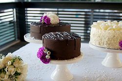 Wedding Cakes at Club Rose Bay