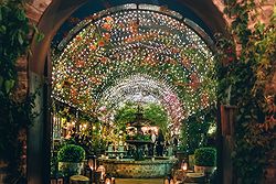 Wedding Backdrop at The Grounds of Alexandria