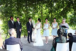 Outdoor Wedding Ceremony Venues - NGV at Real Weddings