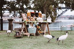 Prop Garage Wedding Styling