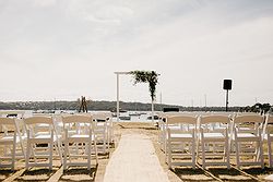 wedding ceremony at watsons bay