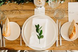 wedding table styling at watsons bay